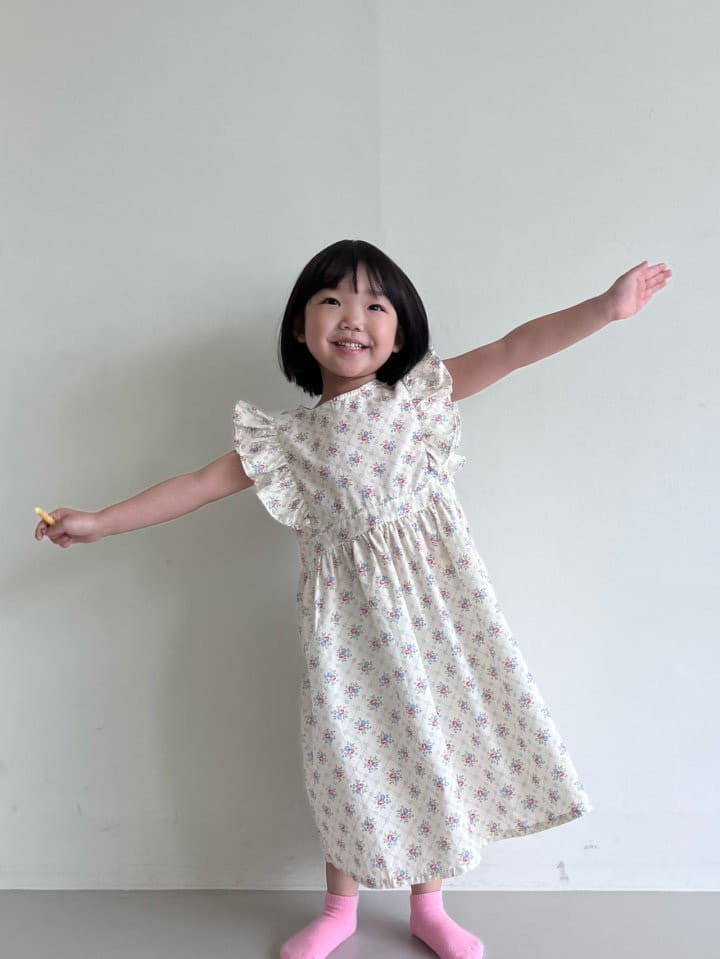 Bon Bon Butik - Korean Children Fashion - #toddlerclothing - Sage One-piece - 4