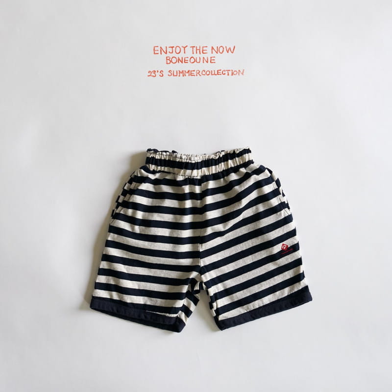 Boneoune - Korean Children Fashion - #kidzfashiontrend - Nonst Piping Shorts