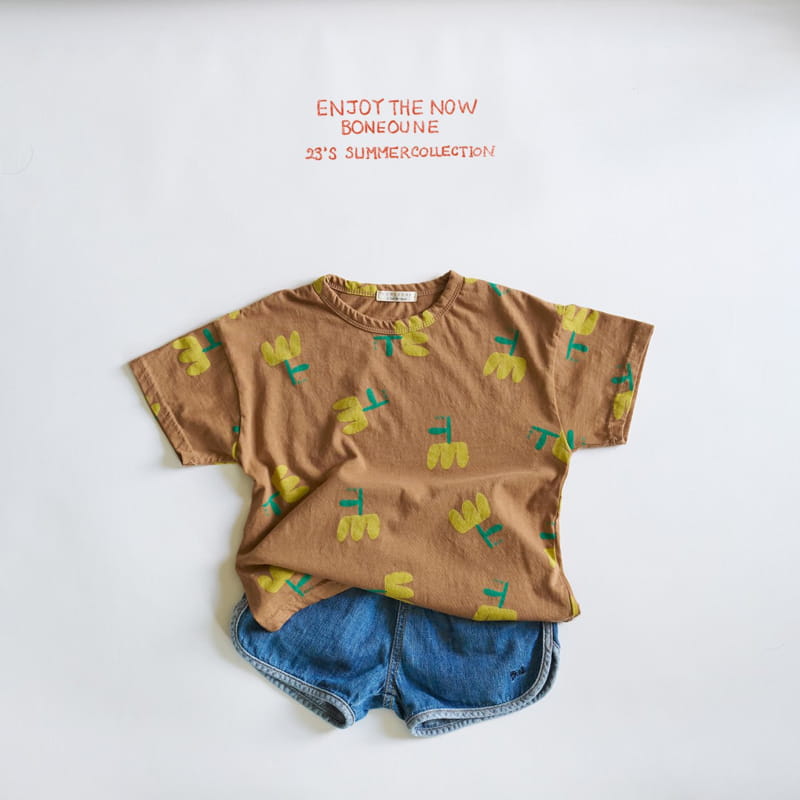 Boneoune - Korean Children Fashion - #kidzfashiontrend - Piping Denim Shorts