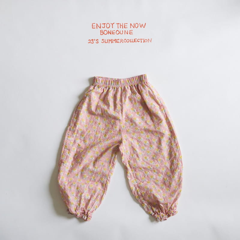 Boneoune - Korean Children Fashion - #toddlerclothing - Bone Leaf Pants - 2