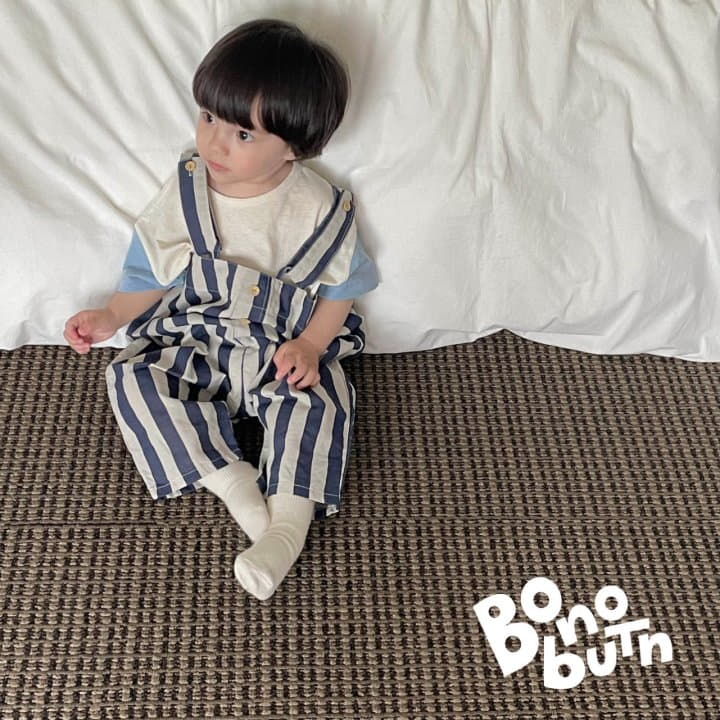 Bonobutton - Korean Children Fashion - #kidsshorts - Pocari Dungarees - 4