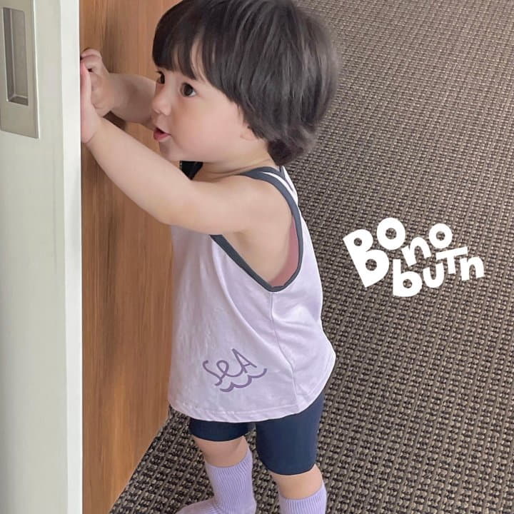 Bonobutton - Korean Children Fashion - #kidsstore - Bubble Sleeveless Tee