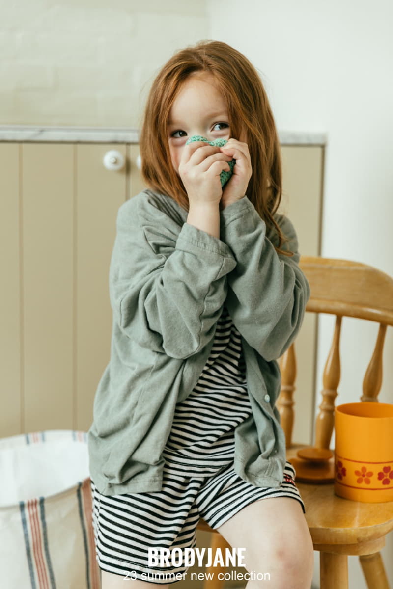 Brody Jane - Korean Children Fashion - #designkidswear - Play Stripes Knit Shorts - 12