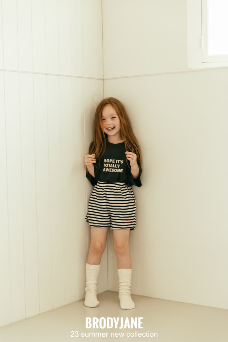 Brody Jane - Korean Children Fashion - #kidzfashiontrend - Waffle Stripes Shorts - 3