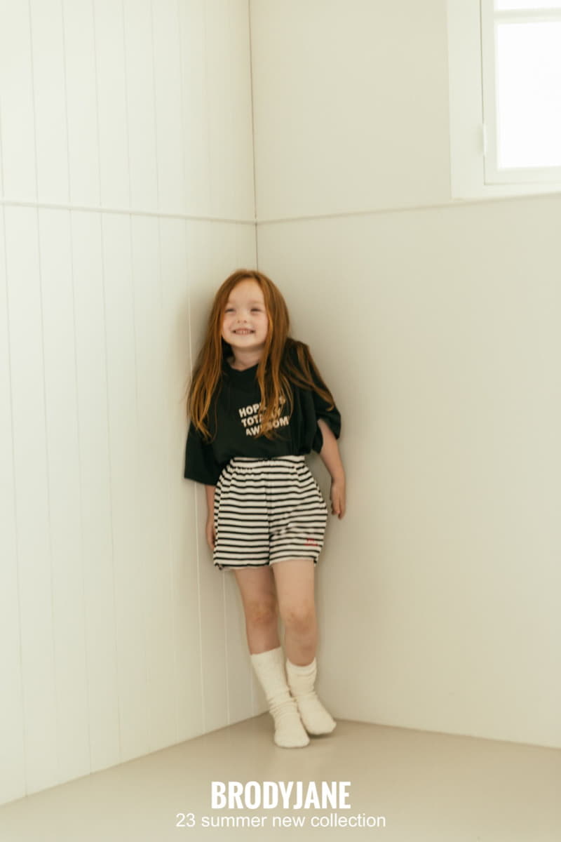 Brody Jane - Korean Children Fashion - #magicofchildhood - Waffle Stripes Shorts - 6