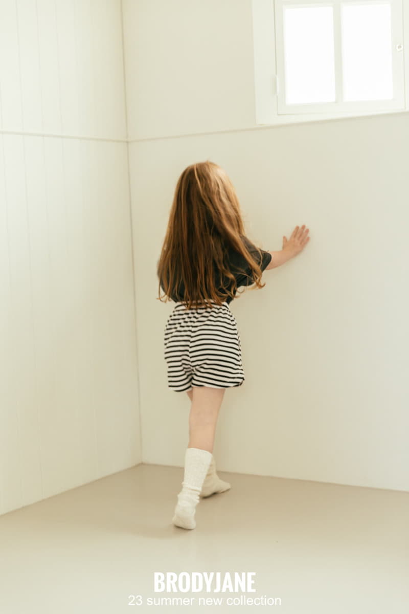Brody Jane - Korean Children Fashion - #minifashionista - Waffle Stripes Shorts - 7