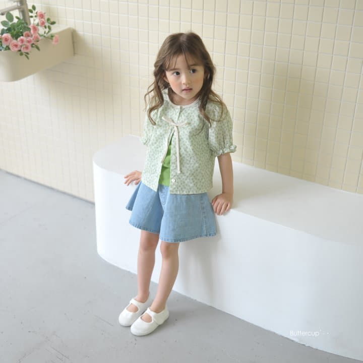 Buttercup - Korean Children Fashion - #Kfashion4kids - Plare Denim Shorts - 9