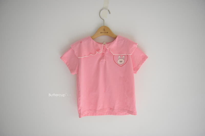 Buttercup - Korean Children Fashion - #Kfashion4kids - Love Bunny Tee - 12