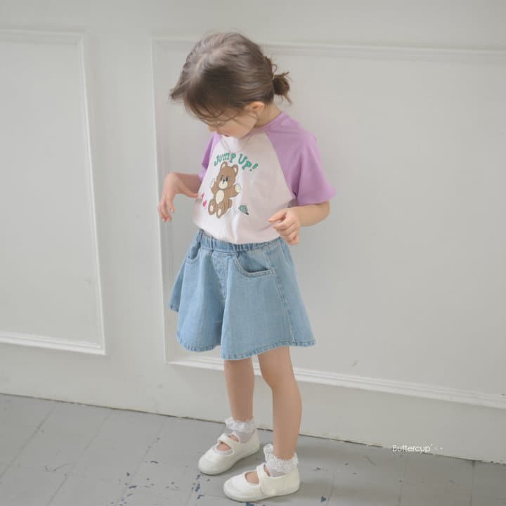 Buttercup - Korean Children Fashion - #childrensboutique - Plare Denim Shorts - 2
