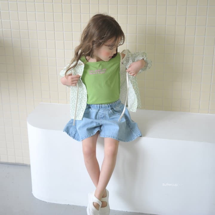 Buttercup - Korean Children Fashion - #kidzfashiontrend - Lace Sleeve Tee - 7