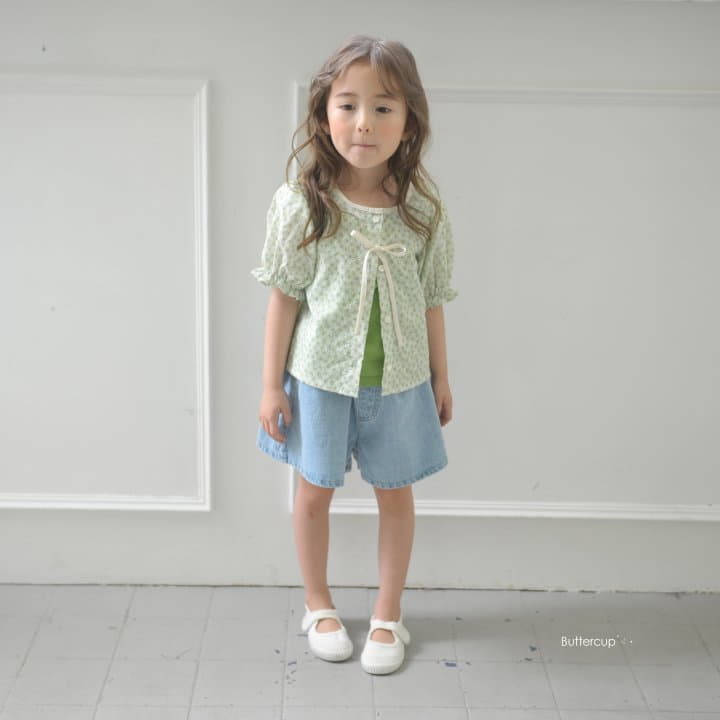 Buttercup - Korean Children Fashion - #littlefashionista - Plare Denim Shorts - 10