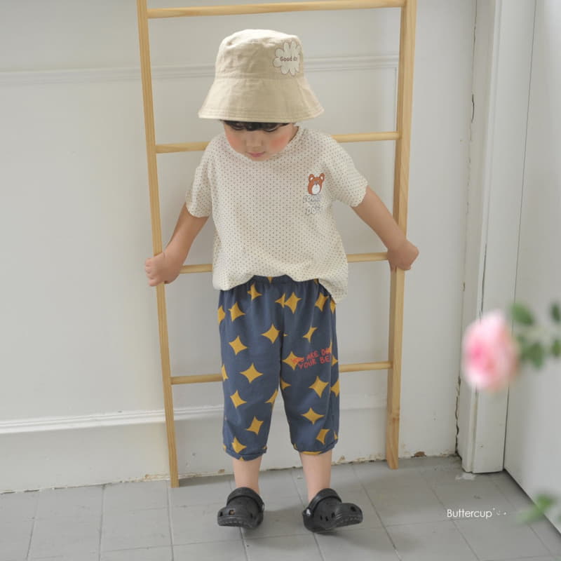 Buttercup - Korean Children Fashion - #littlefashionista - Pin Dot Bear Tee - 5