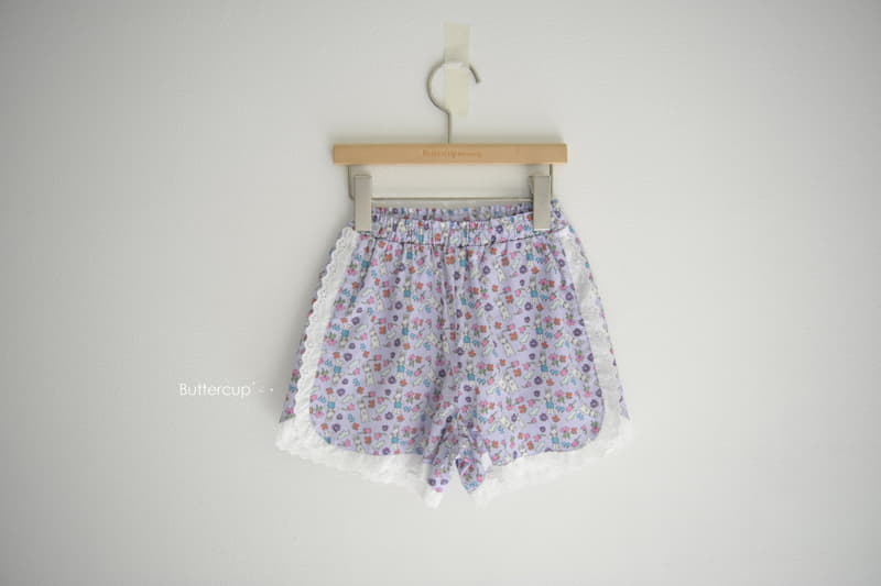 Buttercup - Korean Children Fashion - #magicofchildhood - Rabbit Lace Shorts