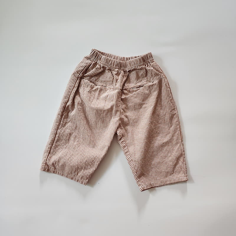 Ccomabee - Korean Children Fashion - #childrensboutique - Check Pants - 2