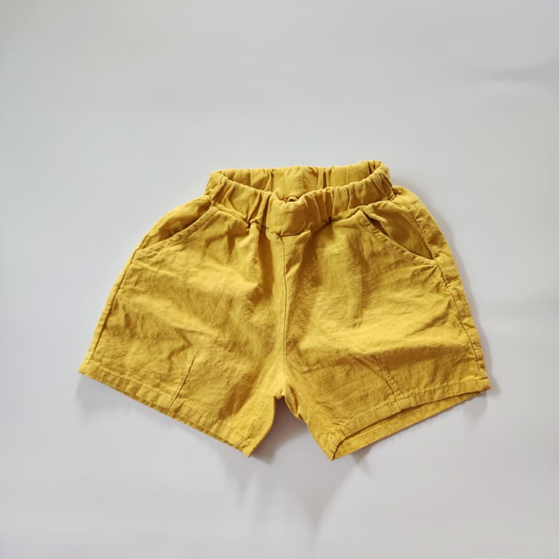 Ccomabee - Korean Children Fashion - #fashionkids - Linen Dart Shorts - 8