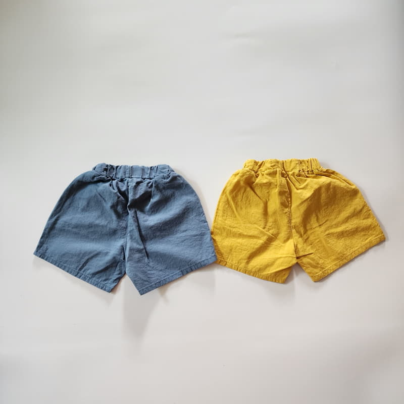 Ccomabee - Korean Children Fashion - #toddlerclothing - Linen Dart Shorts - 2