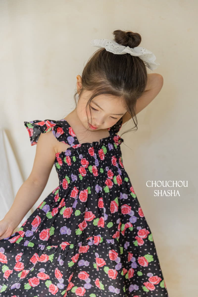 Chouchou Shasha - Korean Children Fashion - #Kfashion4kids - Rose One-piece - 2