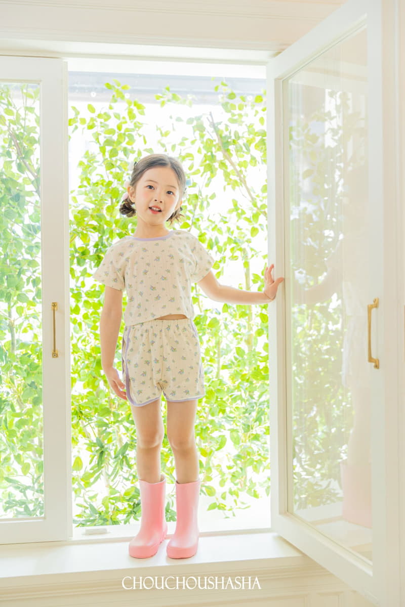 Chouchou Shasha - Korean Children Fashion - #designkidswear - Unique Top Bottom Set - 3