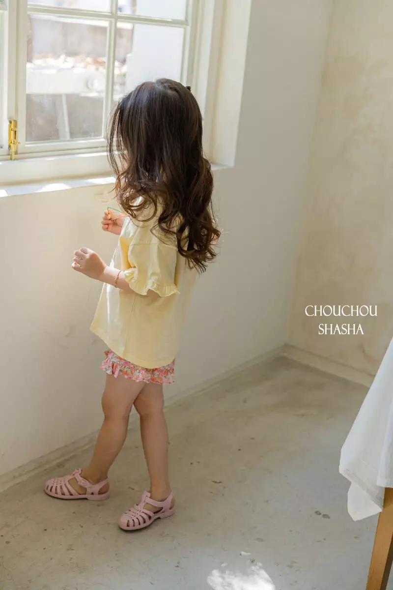 Chouchou Shasha - Korean Children Fashion - #kidzfashiontrend - Flower Bear Tee - 9