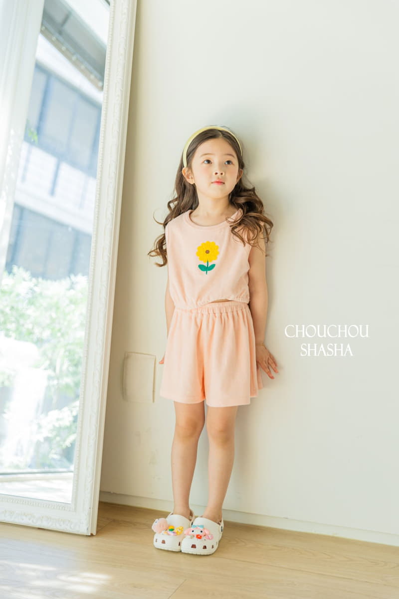 Chouchou Shasha - Korean Children Fashion - #todddlerfashion - Lu Terry Top Bottom Set - 8