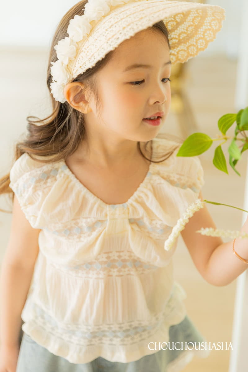 Chouchou Shasha - Korean Children Fashion - #todddlerfashion - Nu Bone Blouse