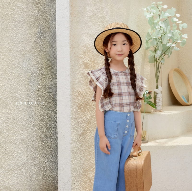 Chouette - Korean Children Fashion - #Kfashion4kids - Lace Wing Blouse
