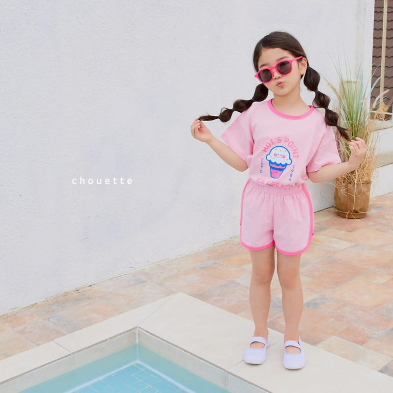 Chouette - Korean Children Fashion - #childrensboutique - Smile Top Bottom Set - 9