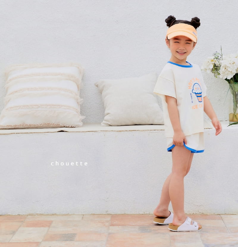 Chouette - Korean Children Fashion - #fashionkids - Smile Top Bottom Set - 12