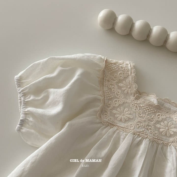 Ciel De Maman - Korean Baby Fashion - #babyboutique - Line Square Bodysuit - 5