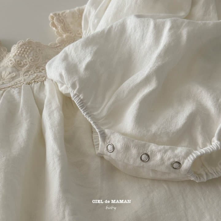Ciel De Maman - Korean Baby Fashion - #babyboutiqueclothing - Line Square Bodysuit - 6