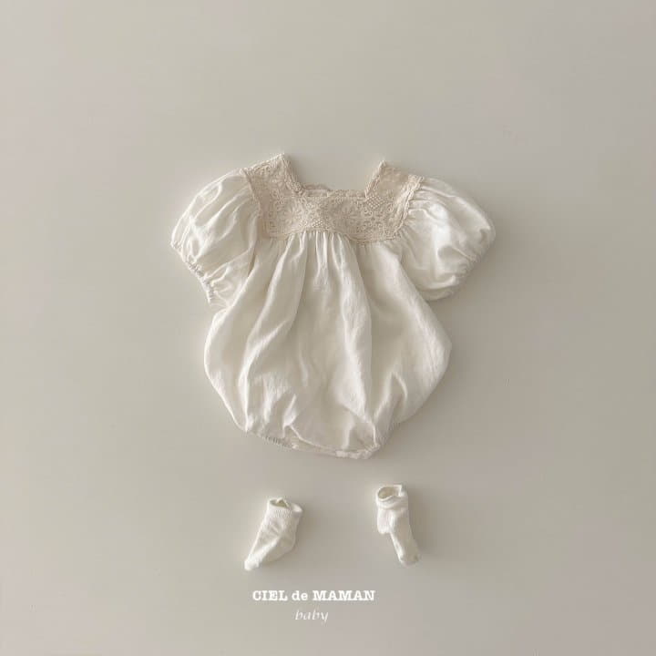 Ciel De Maman - Korean Baby Fashion - #babyfashion - Line Square Bodysuit - 8