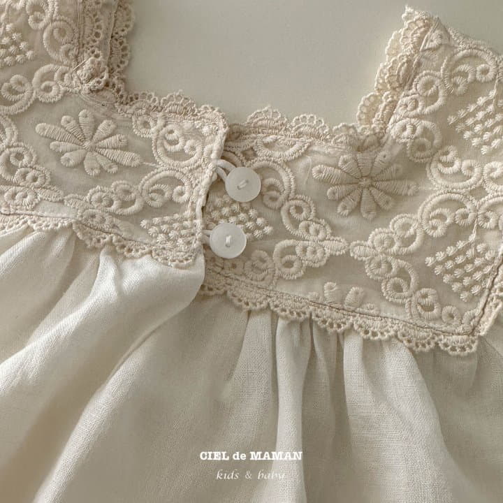 Ciel De Maman - Korean Baby Fashion - #babyfever - Line Square Bodysuit - 9