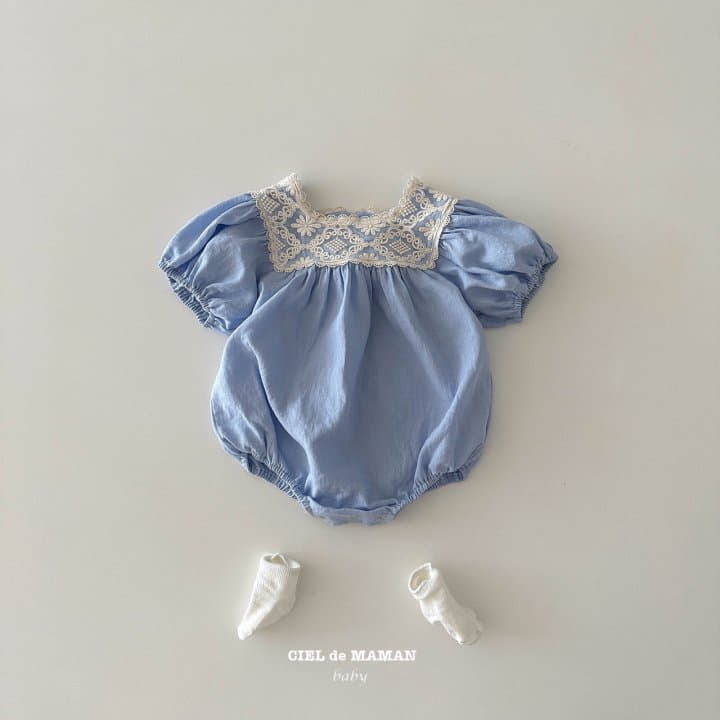 Ciel De Maman - Korean Baby Fashion - #babygirlfashion - Line Square Bodysuit - 10