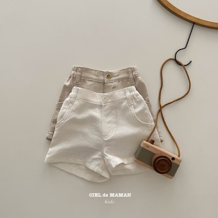 Ciel De Maman - Korean Children Fashion - #Kfashion4kids - Linen Shorts - 11