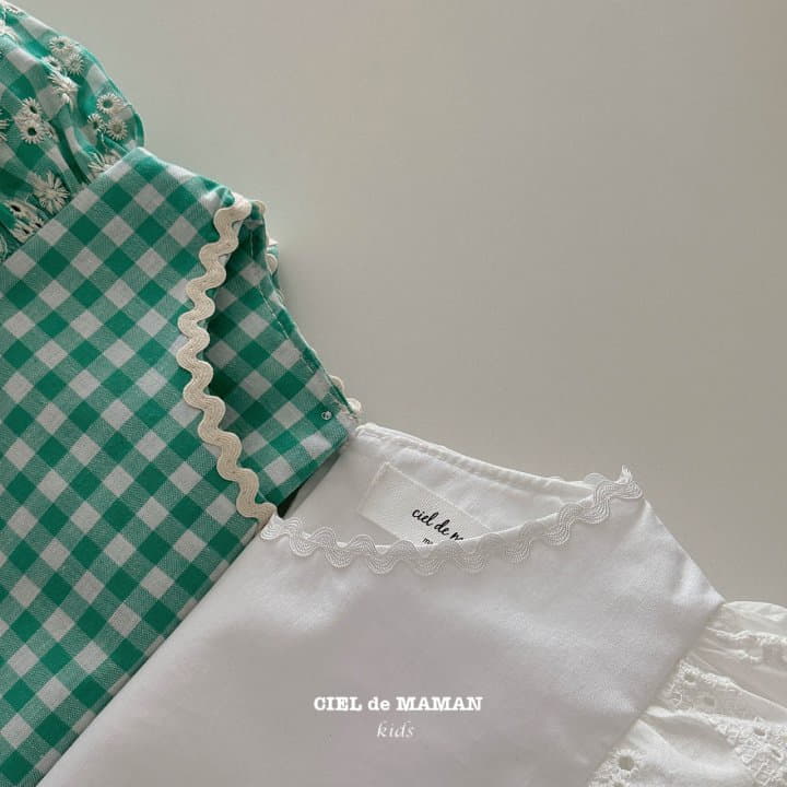 Ciel De Maman - Korean Children Fashion - #childofig - Embo Blouse - 6