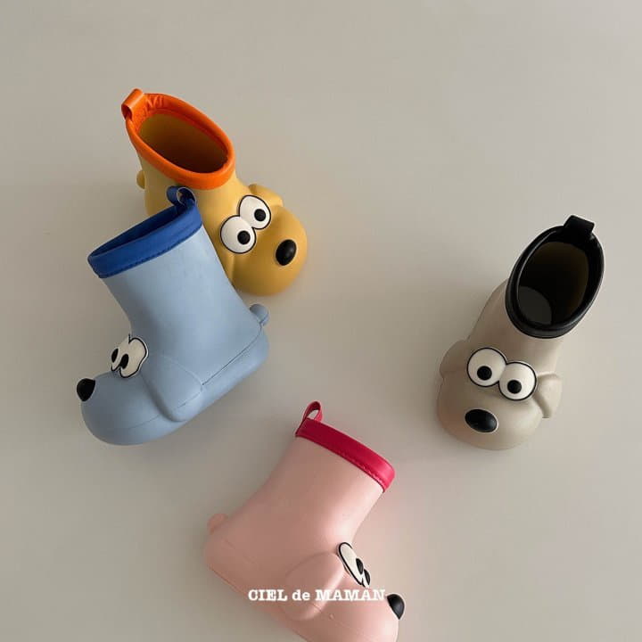 Ciel De Maman - Korean Children Fashion - #childofig - Puppy Rain Boots