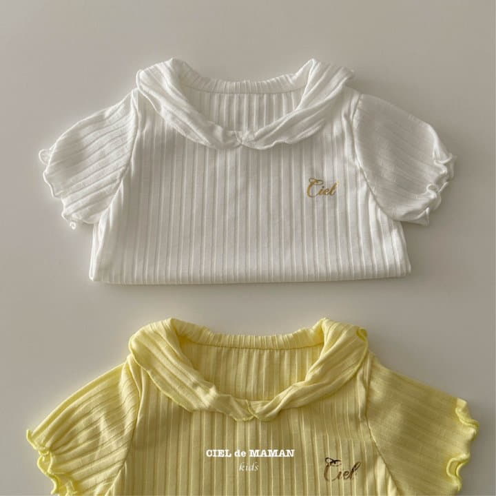 Ciel De Maman - Korean Children Fashion - #designkidswear - Laini Tee - 3