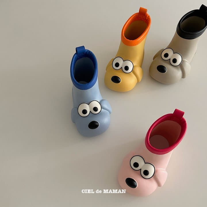 Ciel De Maman - Korean Children Fashion - #designkidswear - Puppy Rain Boots - 3