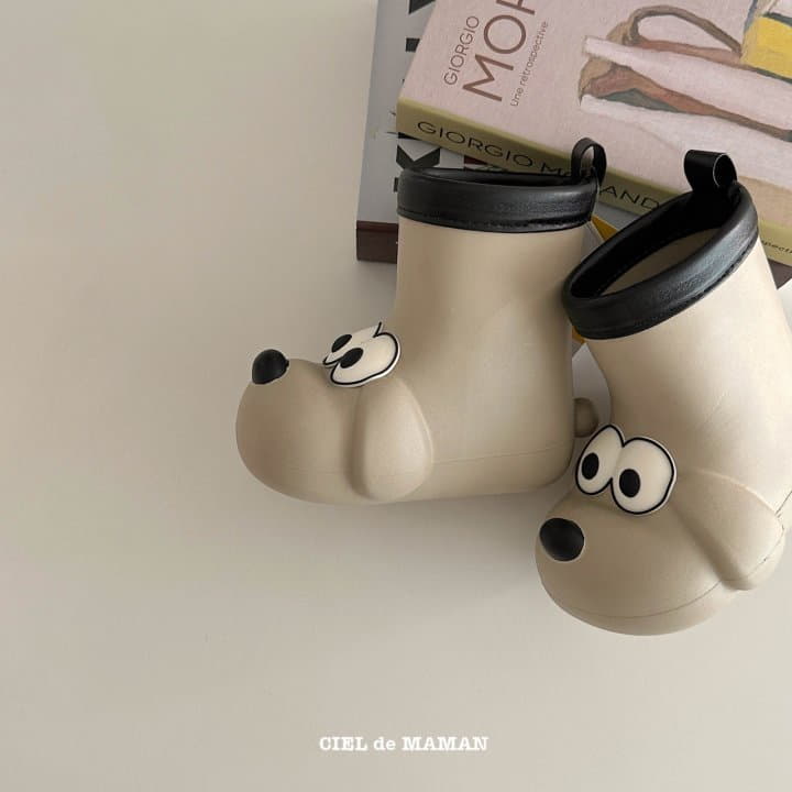 Ciel De Maman - Korean Children Fashion - #kidsstore - Puppy Rain Boots - 7