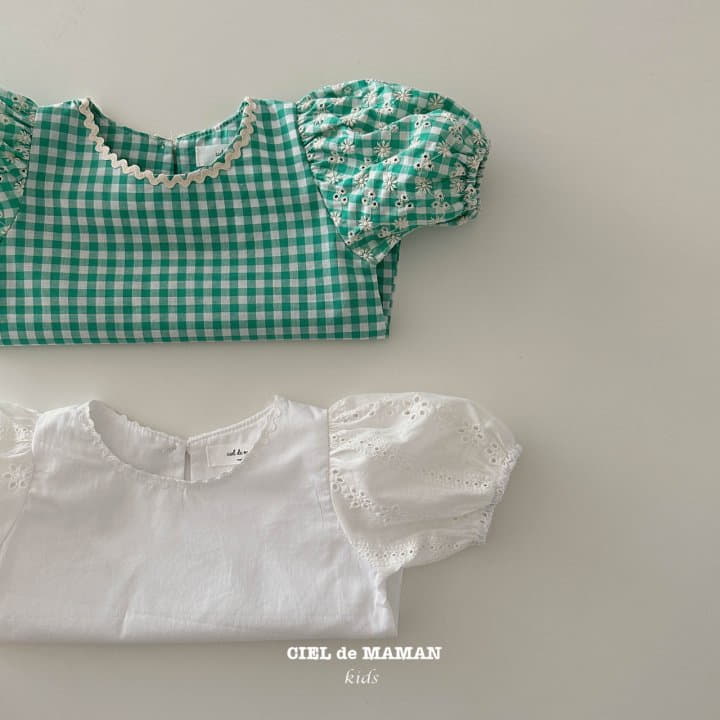 Ciel De Maman - Korean Children Fashion - #magicofchildhood - Embo Blouse - 3