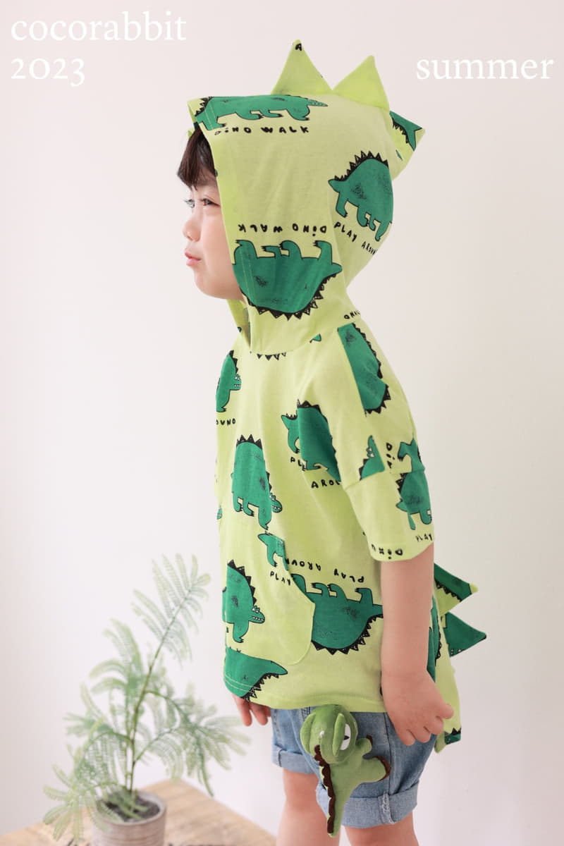 Coco Rabbit - Korean Children Fashion - #Kfashion4kids - Dino Hoody - 11
