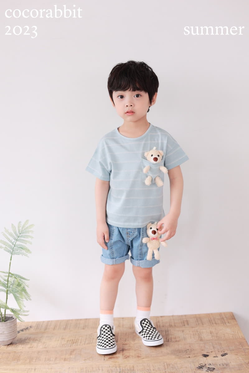 Coco Rabbit - Korean Children Fashion - #Kfashion4kids - Ribboon Slit Jeans - 5