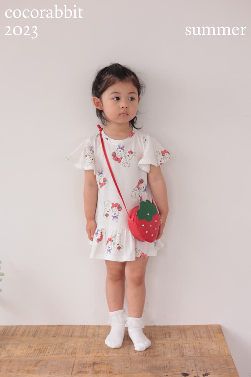 Coco Rabbit - Korean Children Fashion - #kidzfashiontrend - Twin Rabbit Ears One-piece - 4