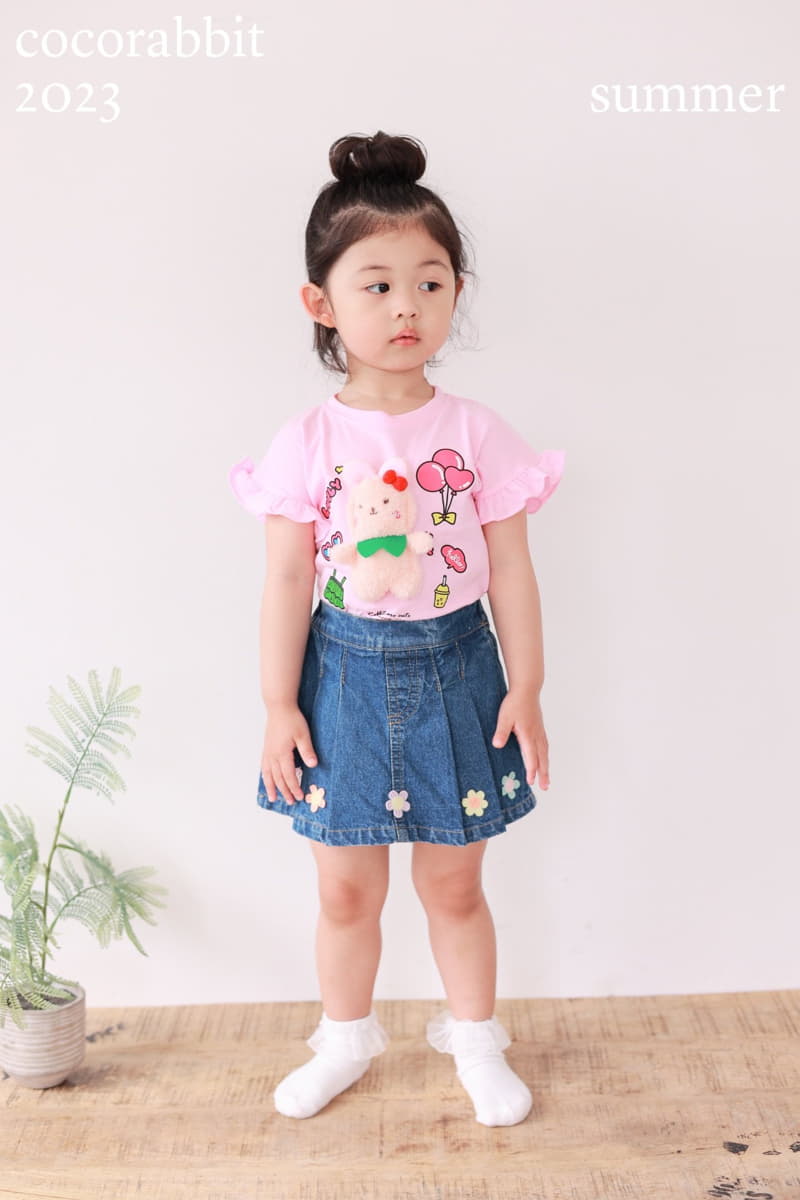 Coco Rabbit - Korean Children Fashion - #Kfashion4kids - Balloon Rabbit Doll Tee - 2