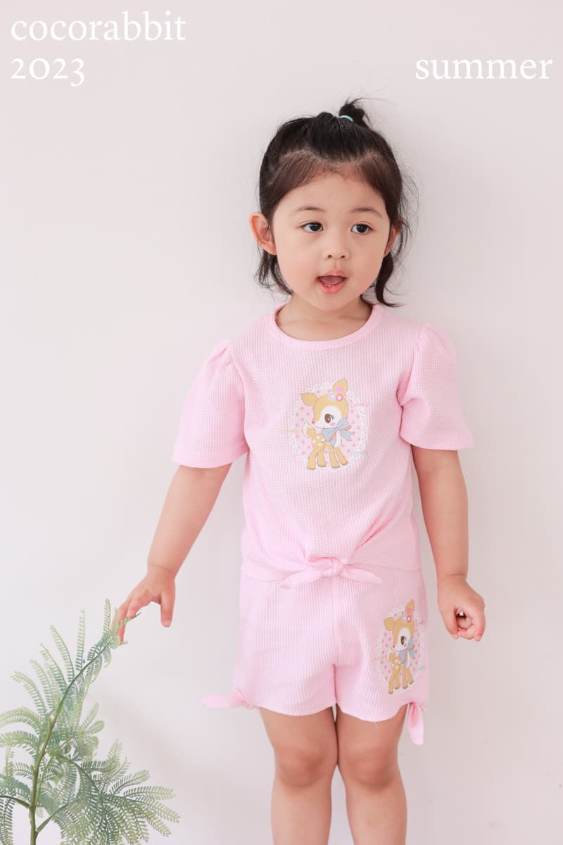 Coco Rabbit - Korean Children Fashion - #childofig - Dear Top Bottom Set - 2