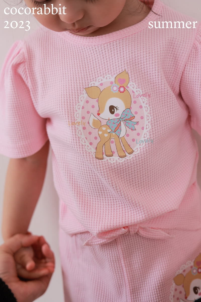 Coco Rabbit - Korean Children Fashion - #childrensboutique - Dear Top Bottom Set - 3
