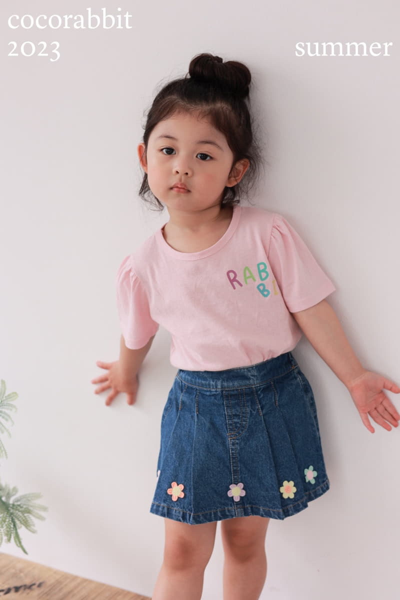 Coco Rabbit - Korean Children Fashion - #designkidswear - Bubble Rabbit Tee - 3