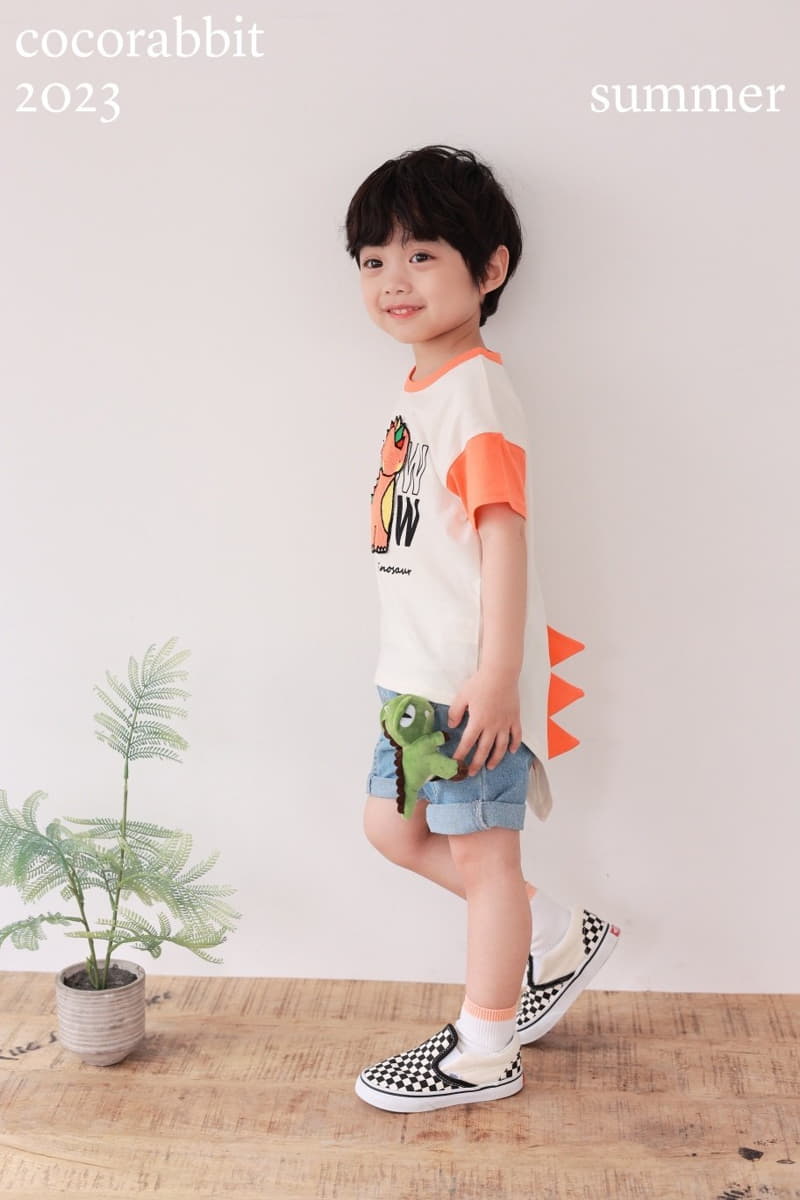 Coco Rabbit - Korean Children Fashion - #designkidswear - Dino Slit Jeans - 12