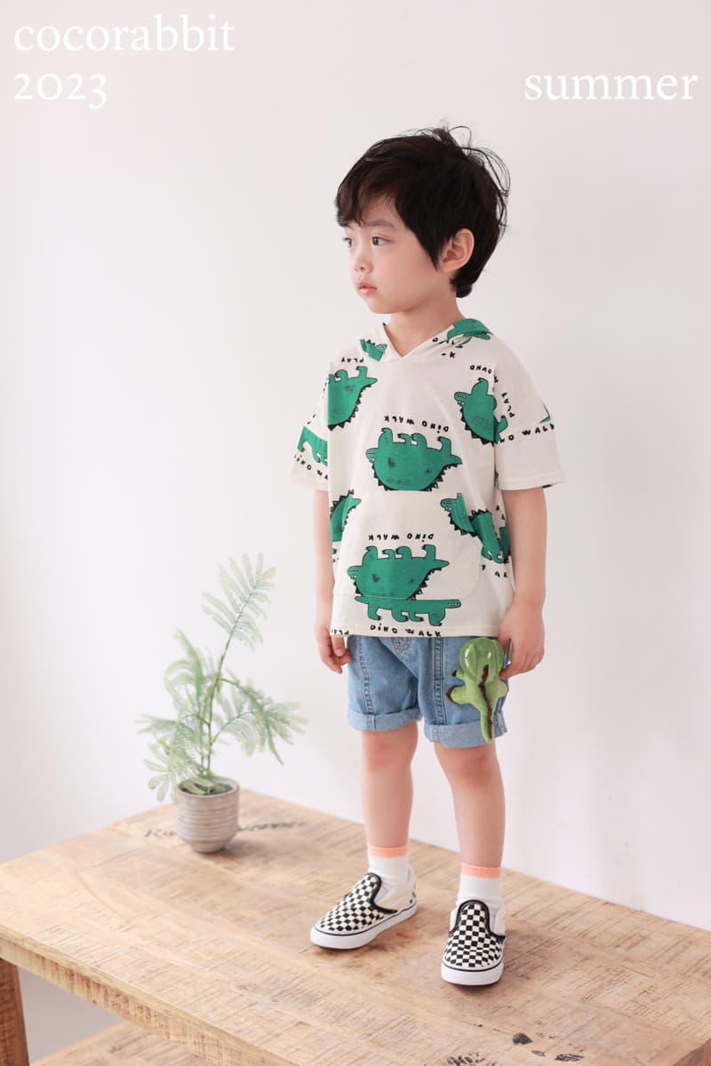Coco Rabbit - Korean Children Fashion - #discoveringself - Dino Hoody - 6