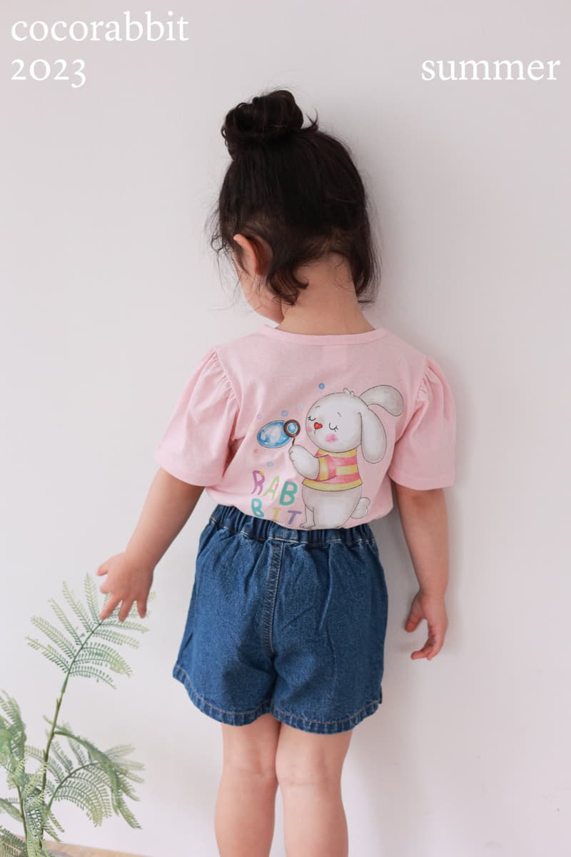 Coco Rabbit - Korean Children Fashion - #designkidswear - Bubble Rabbit Tee - 4